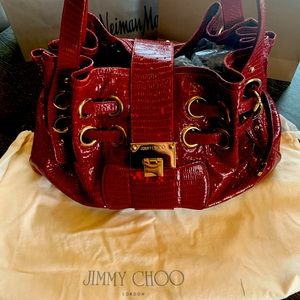 🍷🍷Preloved Jimmy Choo Ramona Bag!🍷🍷